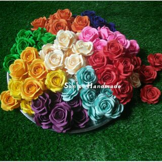 20 Đầu hoa hồng giấy mỹ thuật