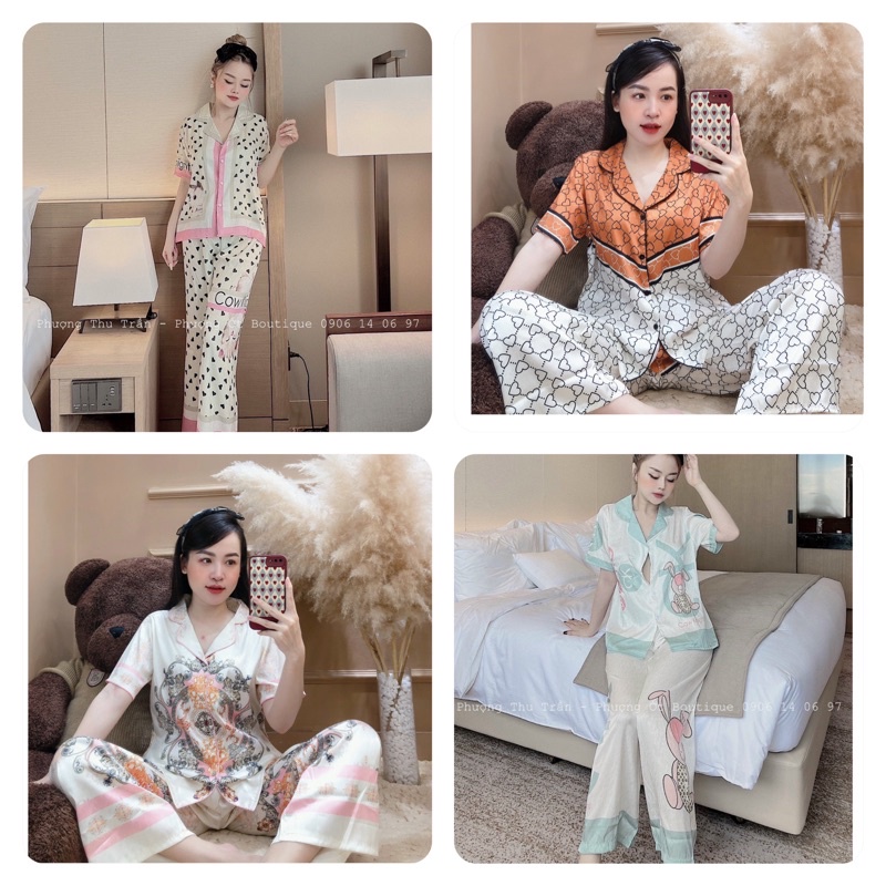 TAY NGẮN LATIN, GẤM XƯỚC, MANGO THIẾT KẾ MỚI VỀ —— ĐỒ BỘ MẶC NHÀ