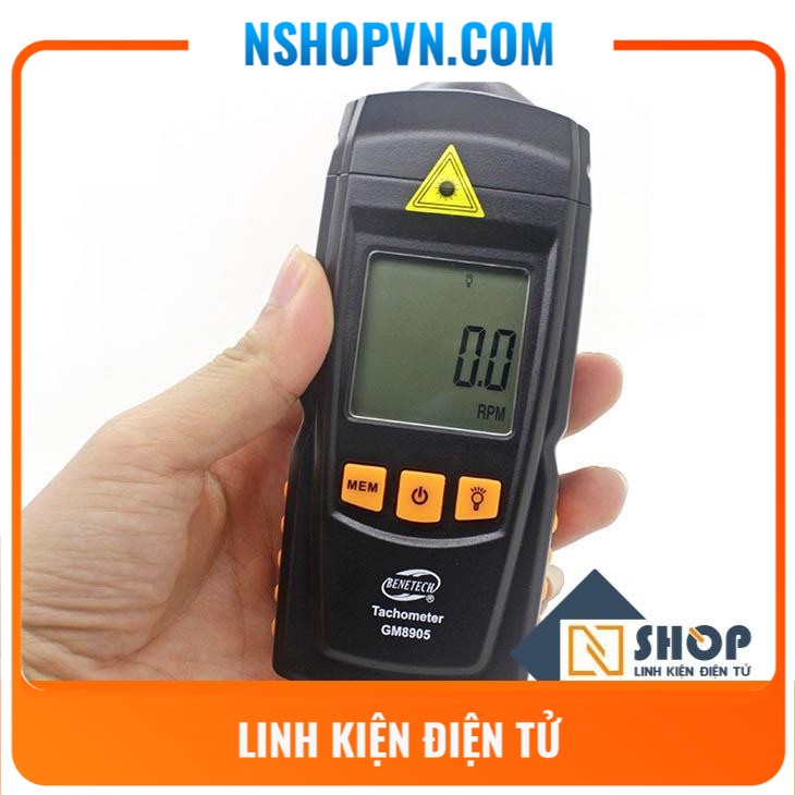 Máy đo tốc độ động cơ Laser không tiếp xúc GM8905