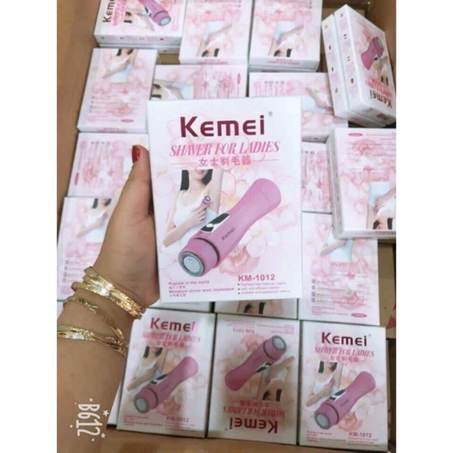 Máy cạo lông toàn thân tiện dụng Kemei / máy wax lông Kemei