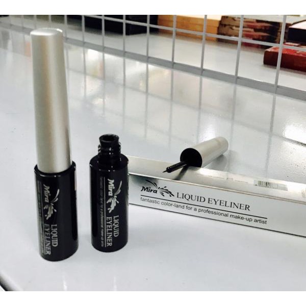 Kẻ mắt nước giữ màu bền lâu Aroma Liquid Eyeliner Cao cấp Hàn Quốc 7ml - Hàng chính hãng