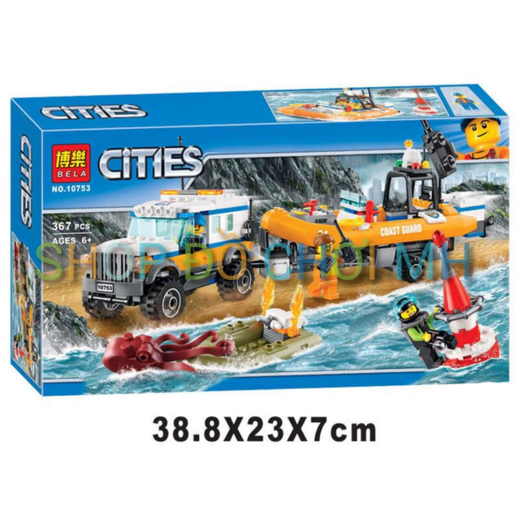 [mua 1 tặng 1] BỘ SƯ TẬP LEGO LẮP RÁP BELA CITIES