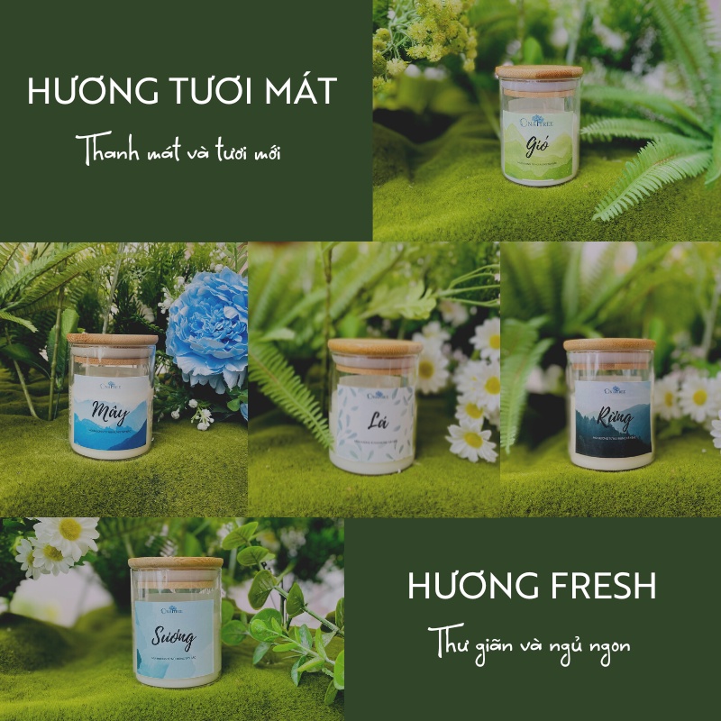 Voucher Nến Thơm Set Quà Tặng Nến Thơm OnaTree