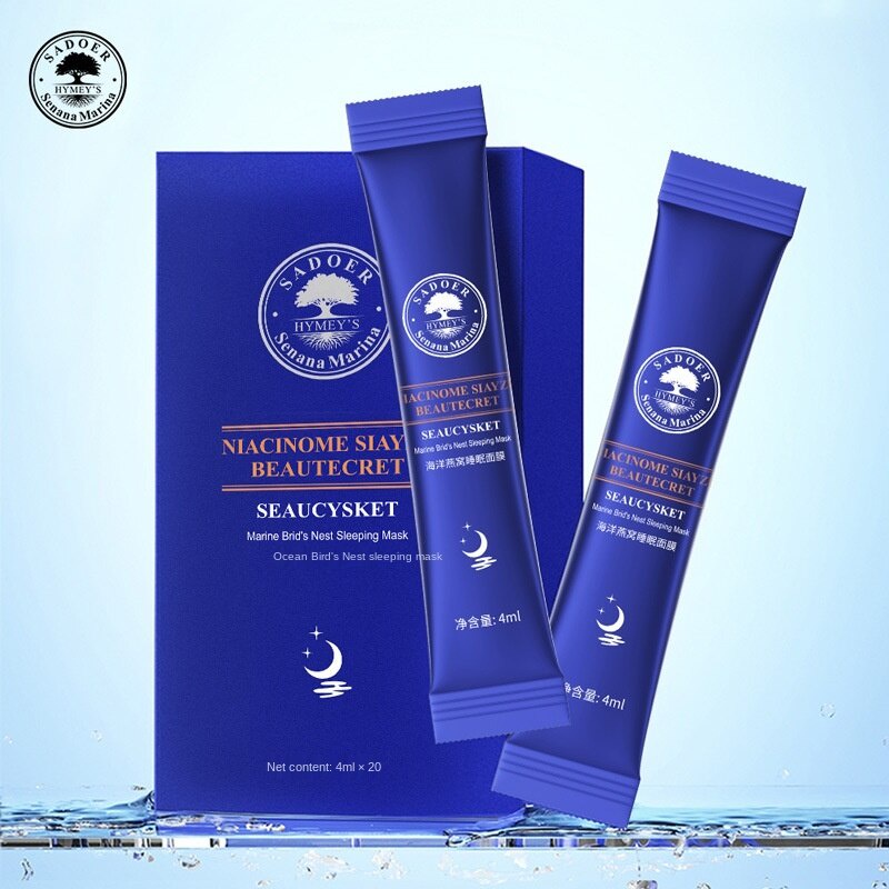 [Hàng mới về] Mặt Nạ Ngủ Senana Marina/ Xena Dưỡng Ẩm Làm Sáng Tông Màu Da Không Thấm Nước | BigBuy360 - bigbuy360.vn