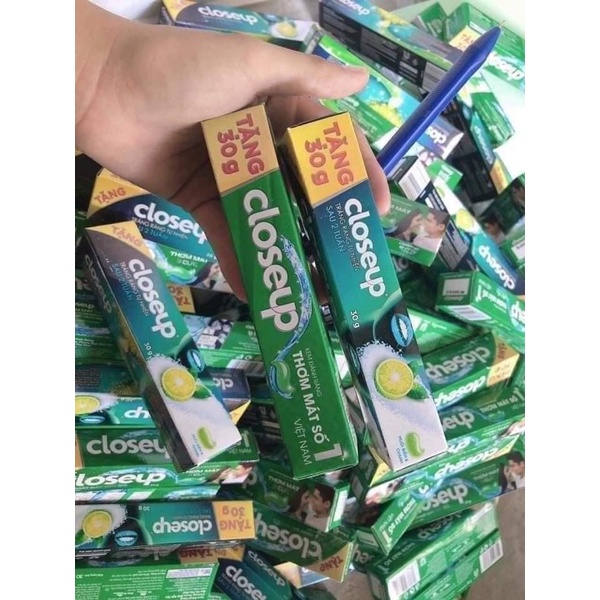 KEM ĐÁNH RĂNG BẠC HÀ THE MÁT SẢNG KHOÁI  Hàng km hộp nhỏ 30g