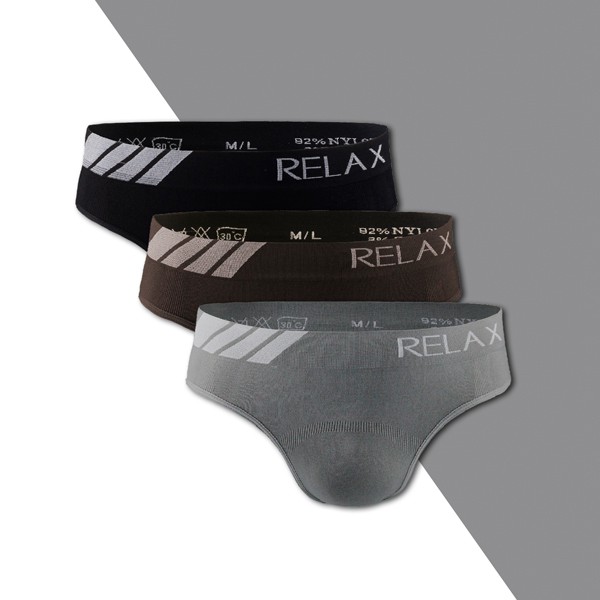 Quần lót nam brief RLTK013 quần sịp nam thoáng mát mềm mại cao cấp, co giãn tốt, ôm gọn - RELAX FAMILY