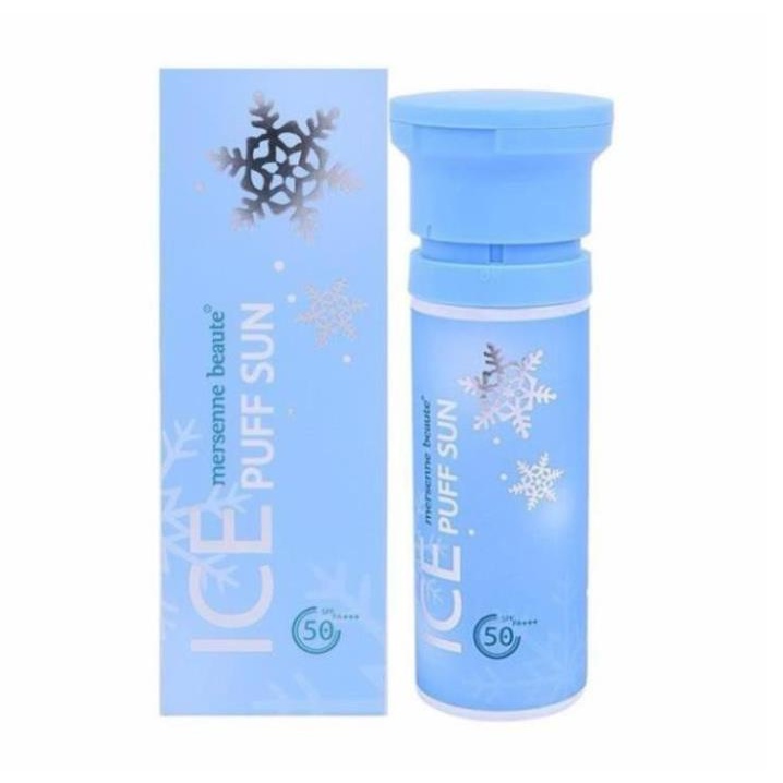 Xịt chống nắng Ice Puff Sun Mersenne Beaute SPF50 100ml / Kem chống nắng Hàn Quốc nâng tông Prettyskin 70ml