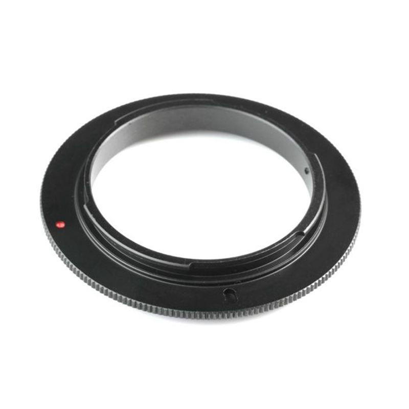 72-58mm Camera Step Down Filter Adapter Ring Black with Ai-52mm Macro Reverse Adapter Rear Lens Protection Ring