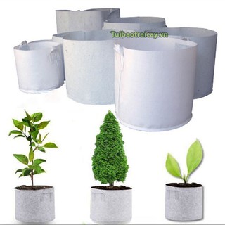 5 túi vải trồng cây có quai loại 45x40 - CH36.1