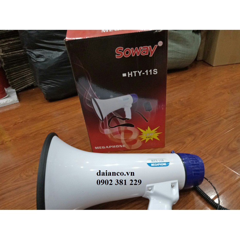 Loa phát thanh cầm tay dùng pin Megaphone Handy HTY-16S