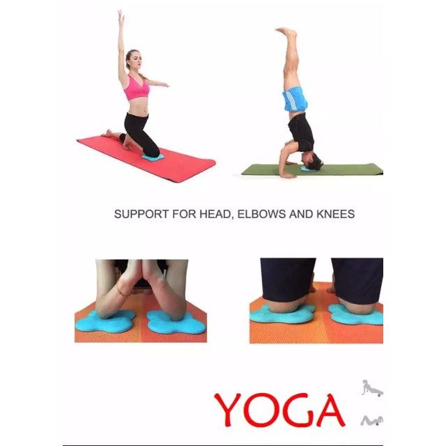 Đệm Lót Đầu Gối Hỗ Trợ Tập Yoga / Gym Đa Năng Tiện Dụng