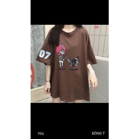 Áo thun Cô gái 07🦋 chất cotton mềm mịn🦋form thụng tay lỡ🦋dáng unisex🦋freesize nam nữ cá tính Hè
