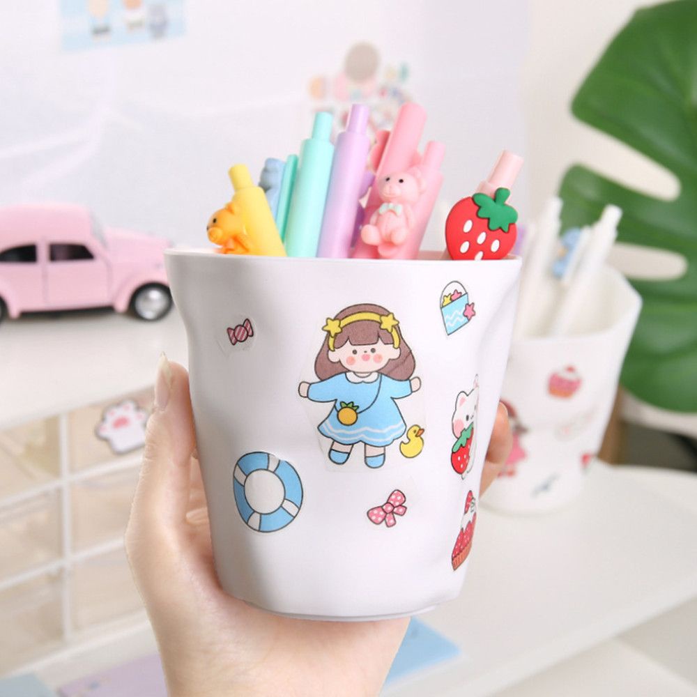 Sticker Giấy Washi Dán Trang Trí Sổ Tay Nhật Ký Diy Họa Tiết Hoạt Hình Dễ Thương