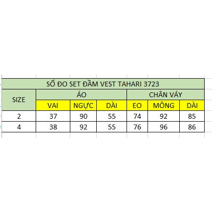 Set Vest Chân Váy Tahari Màu Tím - 3723