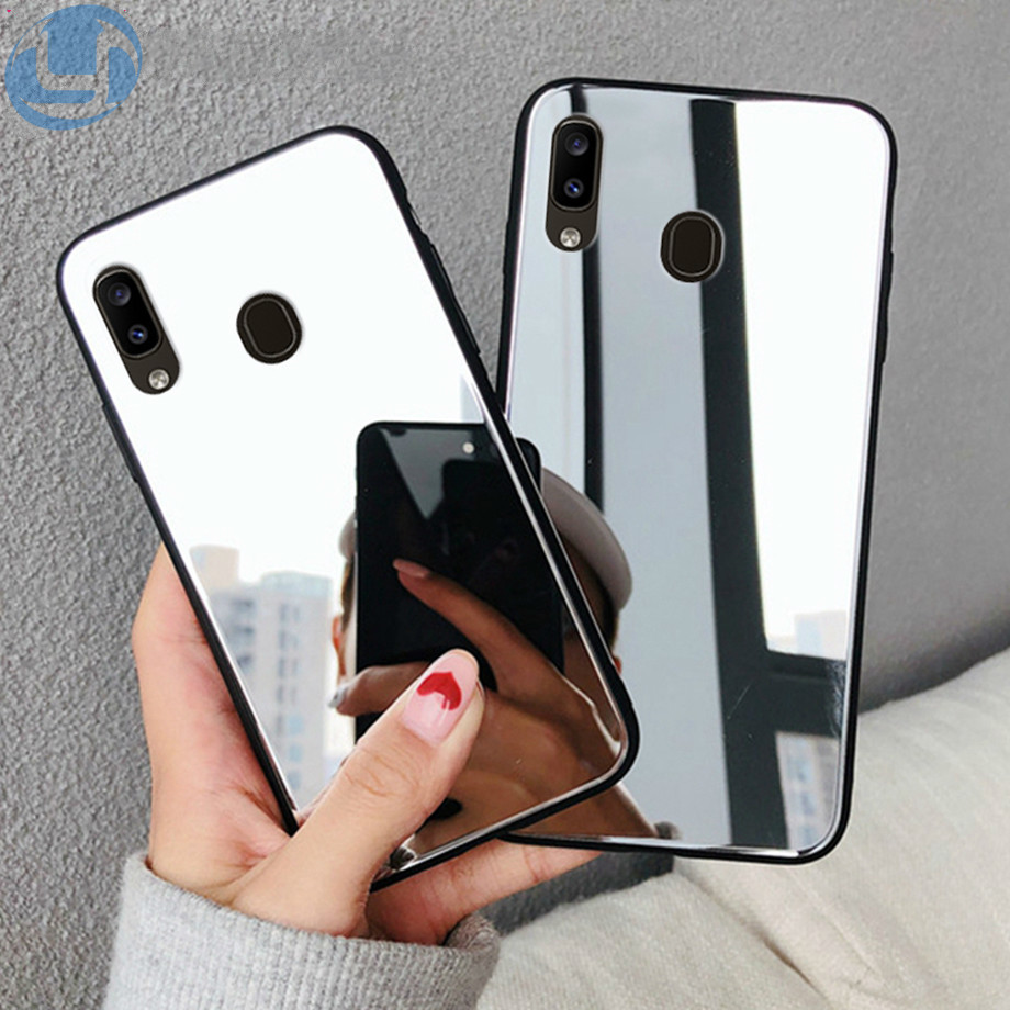 Ốp lưng TPU silicone tráng gương cho Samsung Galaxy S7 S7Edge S8 S9 S10 S20 Plus Ultra Note 8 9 10 20 Pro Ultra