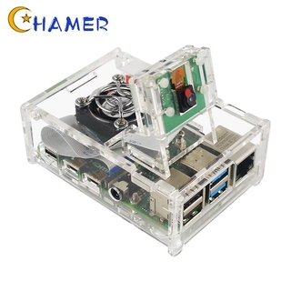 Hộp Đựng Trong Suốt Cho Raspberry Pi 4 Model B