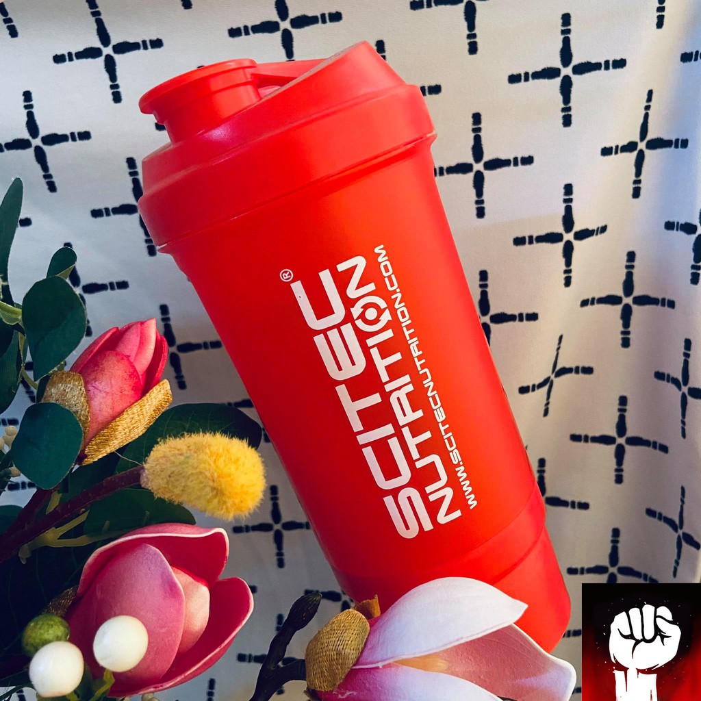 Bình Shaker 2 Ngăn Cao Cấp Scitec Traveller Shaker 700ml Hàng Chính Hãng