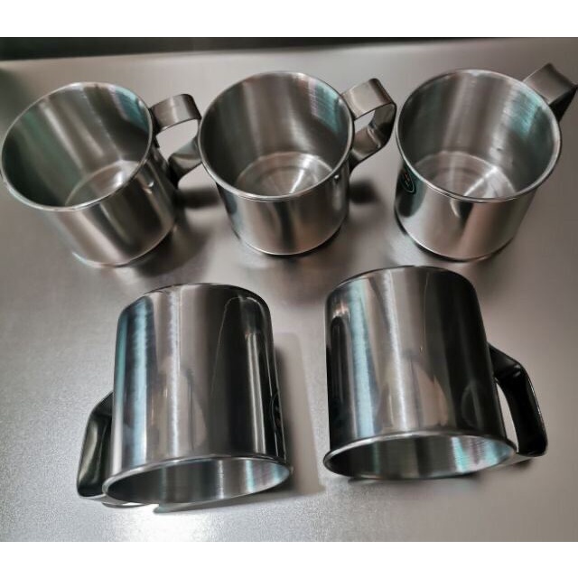 [HCM]Bộ 5 cái ca uống nước inox 304 cho mầm non IN -TL