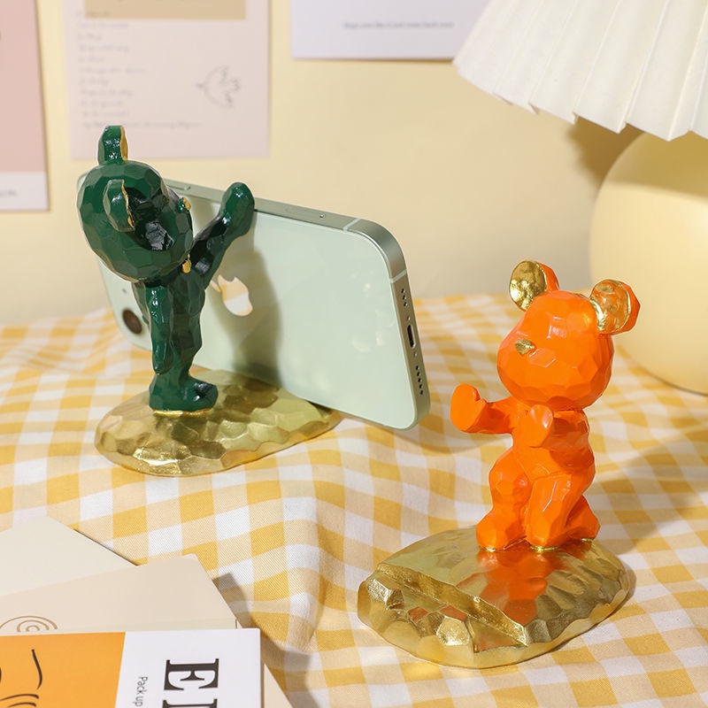 Giá Đỡ Điện Thoại/Máy Tính Bảng Hình Gấu Dễ Thương Sáng Tạo