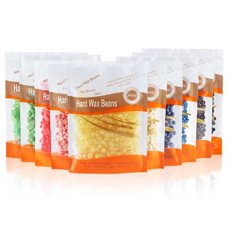 Sáp wax lông chuyên dụng triệt lông tẩy lông siêu tiện dụng tặng kèm que gỗ sử dụng