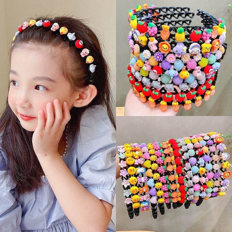 Bờm tóc thời trang cho bé gái, bờm rất đẹp cute