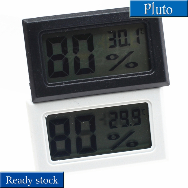Máy đo độ ẩm và nhiệt độ không khí điện tử mini có màn hình hiển thị LCD đa năng tiện lợi