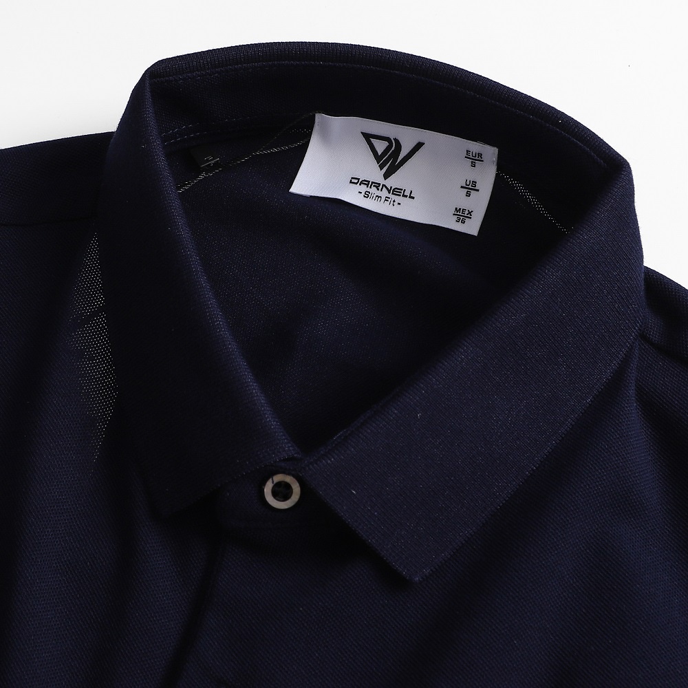 Áo thun polo nam DARNELL tay ngắn sọc ngang ngực chất cotton mềm mại thiết kế slimfit khoẻ khắn, nhẹ thoáng mát DN0604