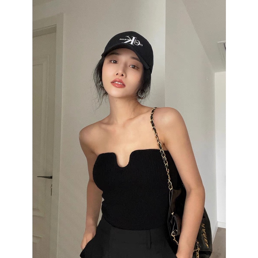 Áo Dệt Kim Dáng Ngắn Phong Cách Thời Trang Hàn Quốc