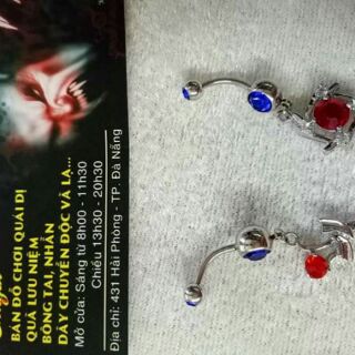 Khuyên rốn inox