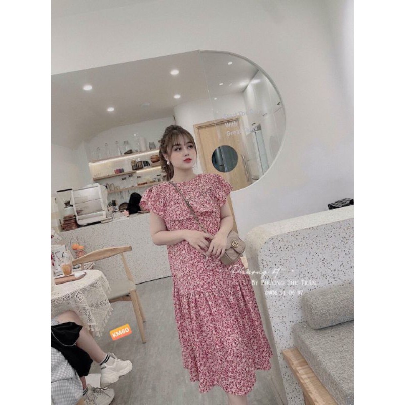 Váy hoa nhí dáng maxi,đầm hoa nhí dáng maxi thời trang nữ cao cấp Mi Clothing | BigBuy360 - bigbuy360.vn