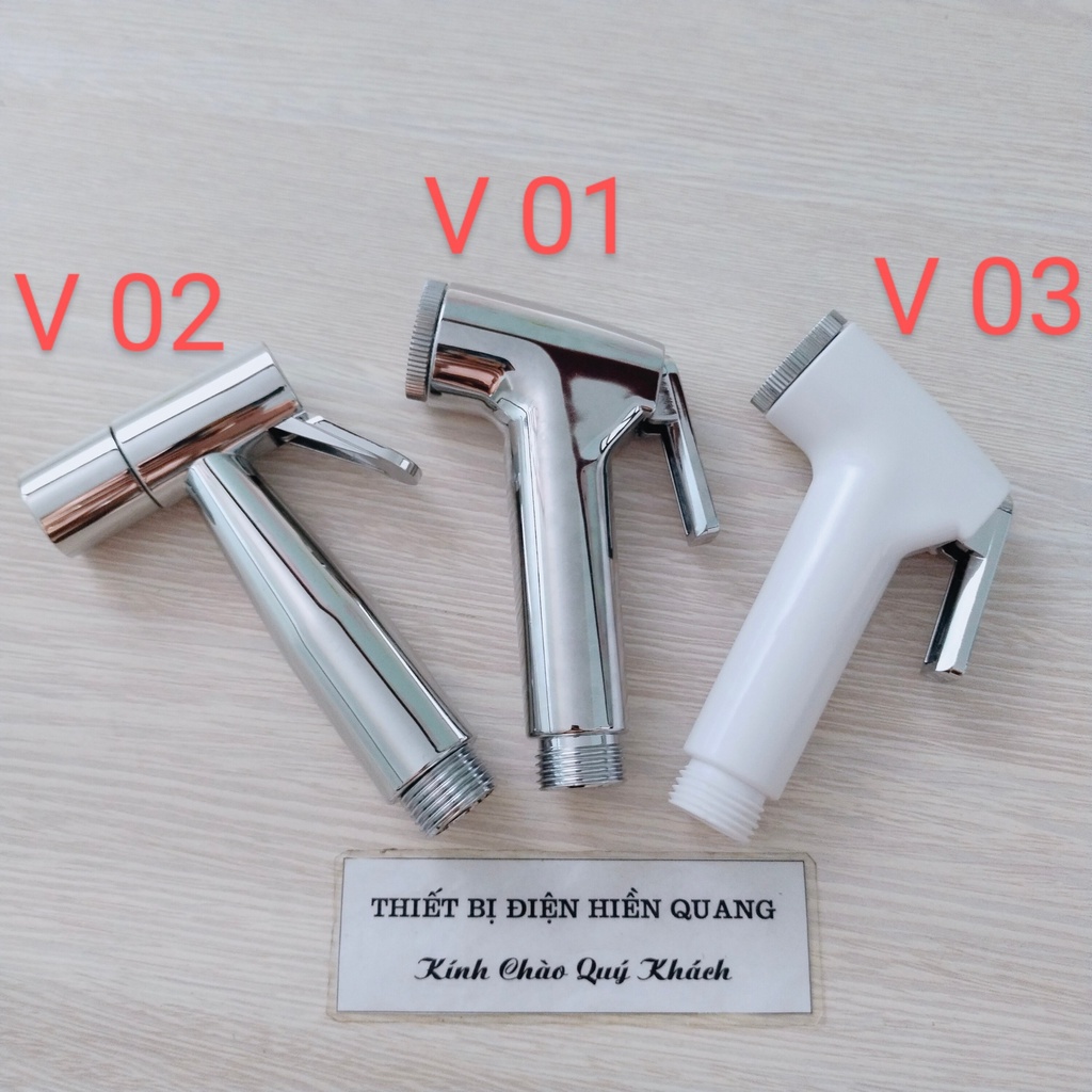 Đầu vòi xịt, dây xịt Inox vệ sinh