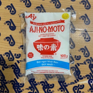 Bột ngọt Ajinomoto hạt to, bịch 100g