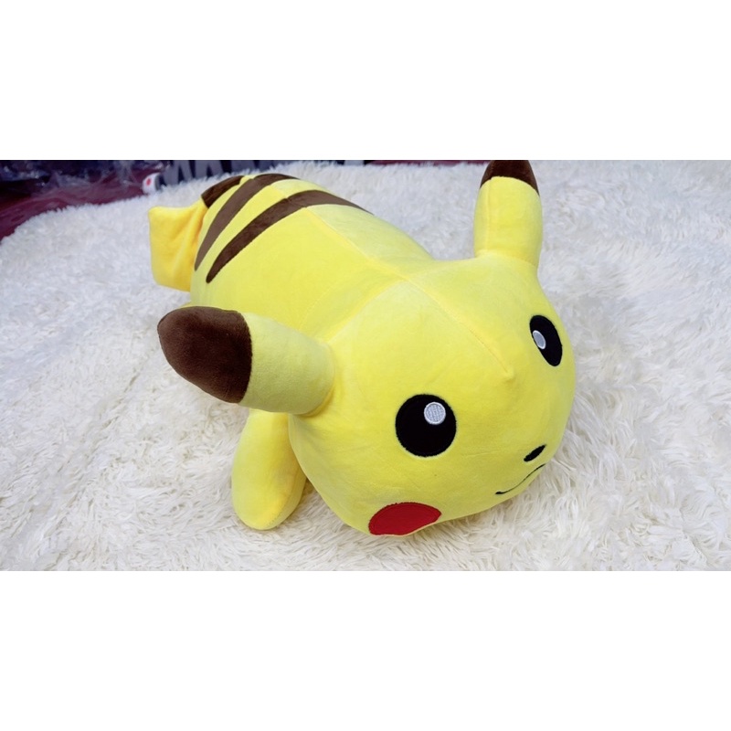 [Mã BMTTC60 giảm đến 60K đơn 50K] Bộ Chăn Gối Văn Phòng Hizun Tiện Lợi 3in1 PIKACHU Vàng