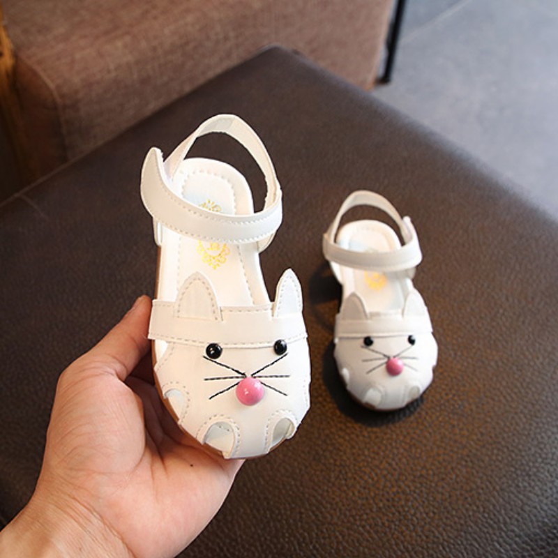 Giày sandal giả da cho bé gái