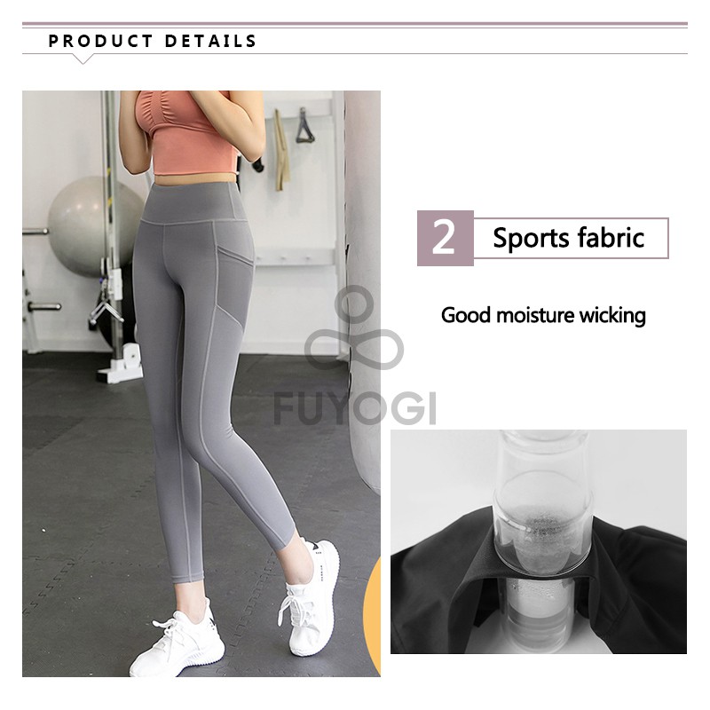 Quần Legging thể thao dáng ôm thiết kế nâng hông co giãn dành cho nữ | BigBuy360 - bigbuy360.vn