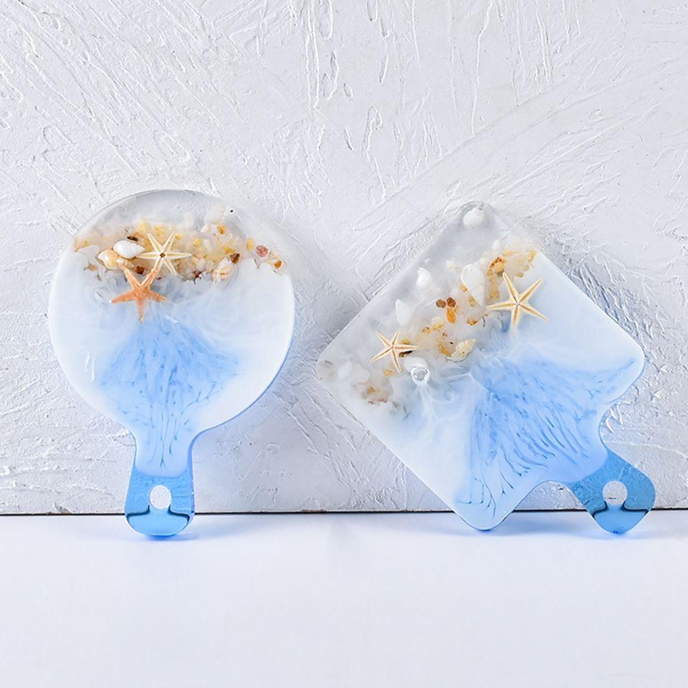 IVORY Khuôn Silicone Hình Chữ Nhật / Tròn / Chữ Nhật Làm Đồ Thủ Công