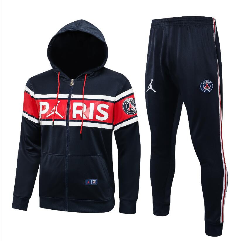 Áo Khoác Hoodie Tập Luyện Đá Banh Chất Lượng Cao Cho Nam Size A + + + + + 2021 # 22 Paris Saint-Germain PSG Messi | Áo Khoác PSG Messi