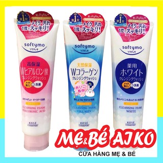 Sữa rửa mặt Trắng Da Kose Softymo Cleasing Foam 190g