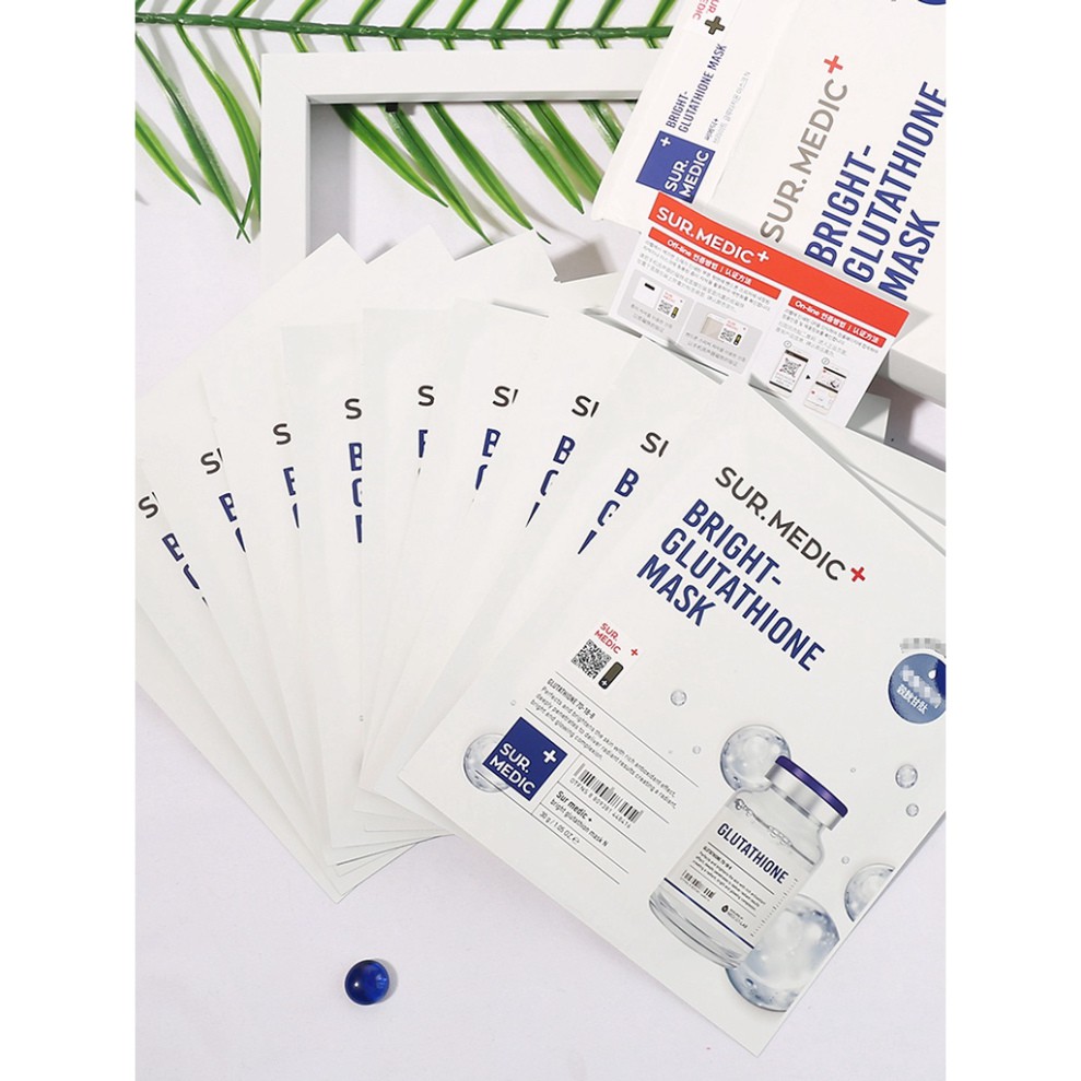 Mặt nạ dưỡng trắng da Sur.medic Bright Glutathione Mask