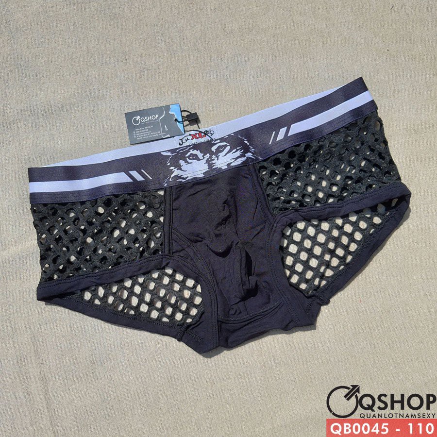 QUẦN LÓT TAM GIÁC LƯỚI LỖ QB0045