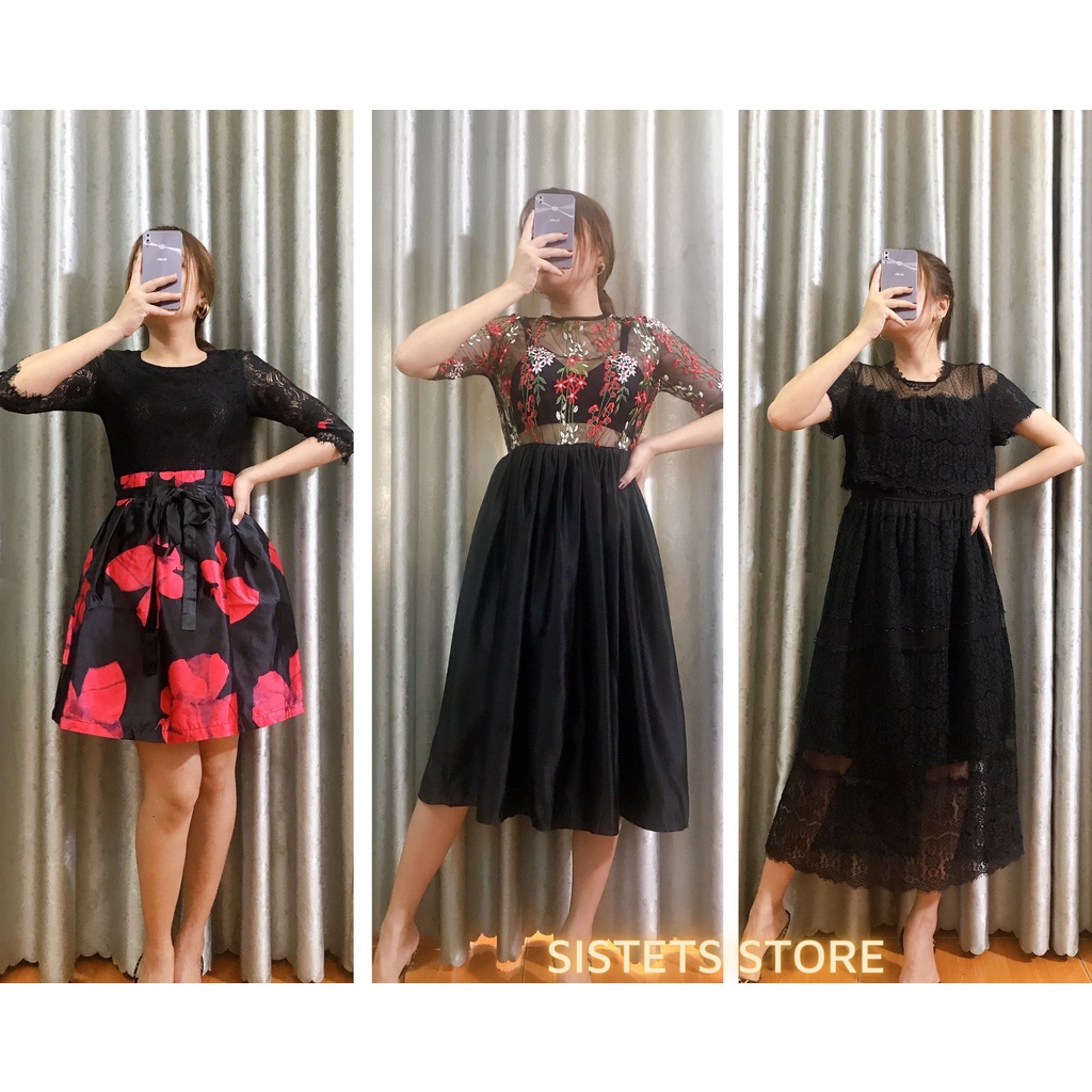 Đầm váy nữ đồ secondhand đẹp đa dạng mẫu đồ si - Đ2