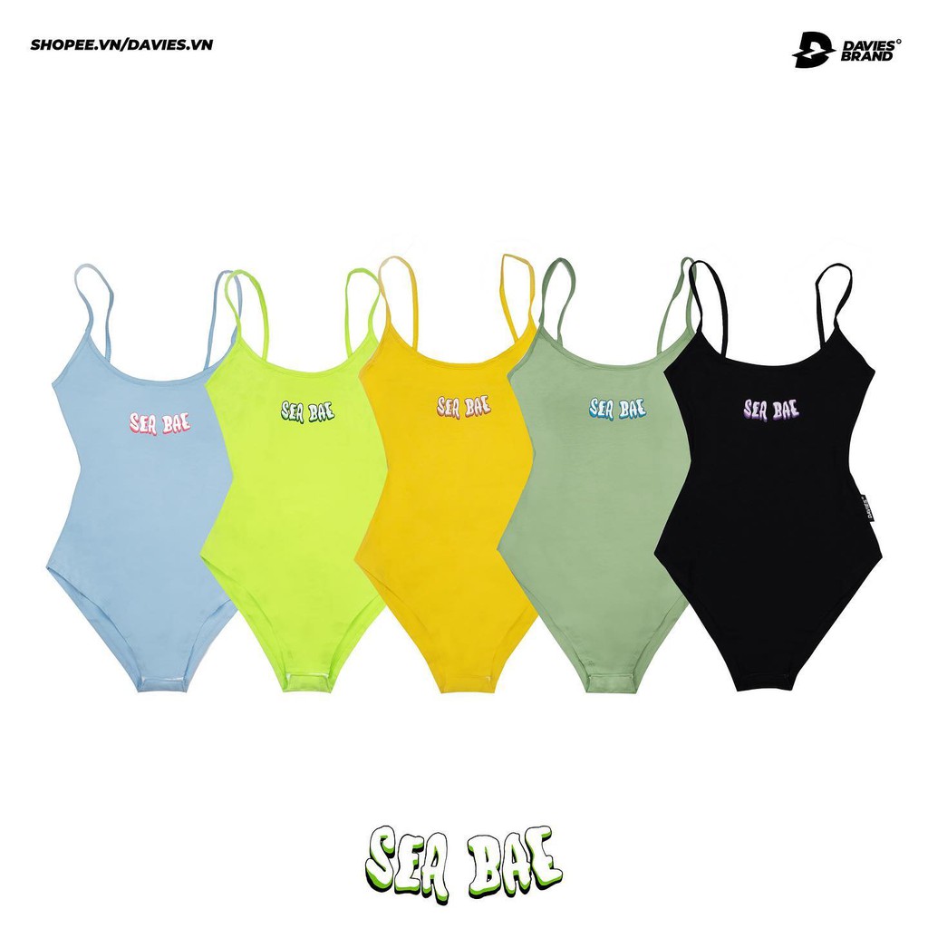 Bodysuit Sea Ba màu xanh local brand Davies. | BigBuy360 - bigbuy360.vn