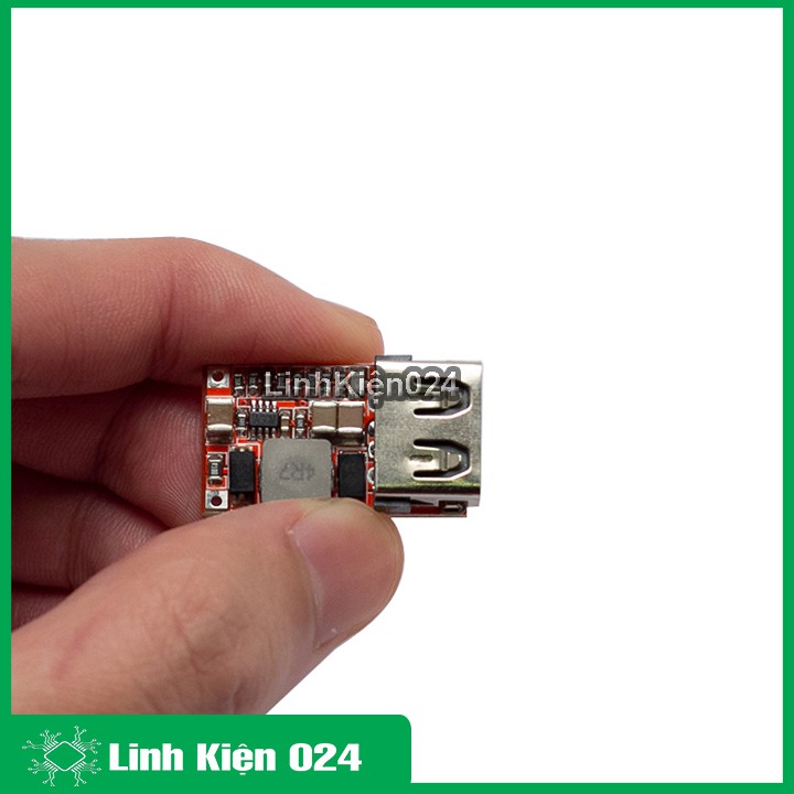 Module mạch sạc nhanh 5V 3A Input 6-24VDC