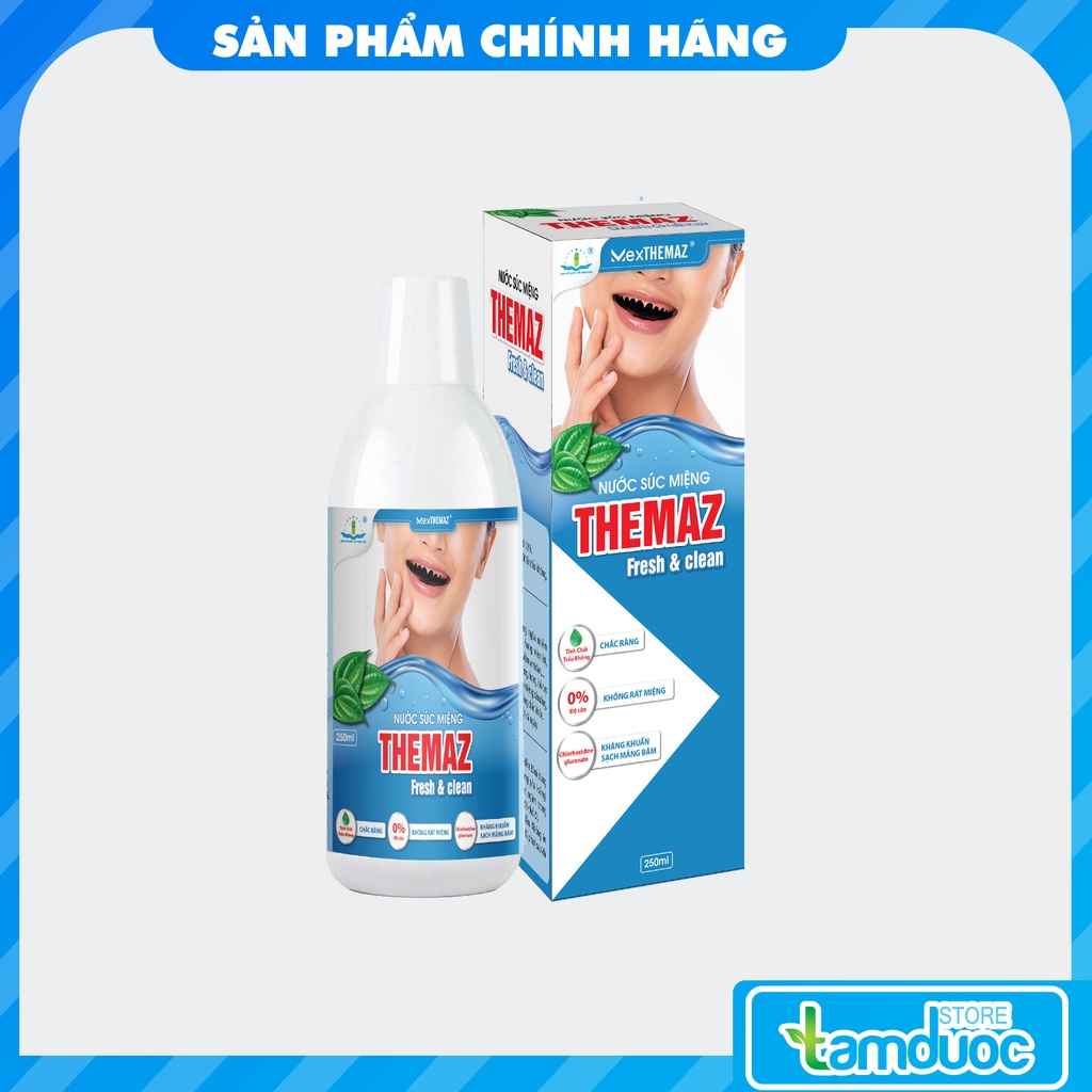 Nước súc miệng Themaz Fresh & Clean 250ML