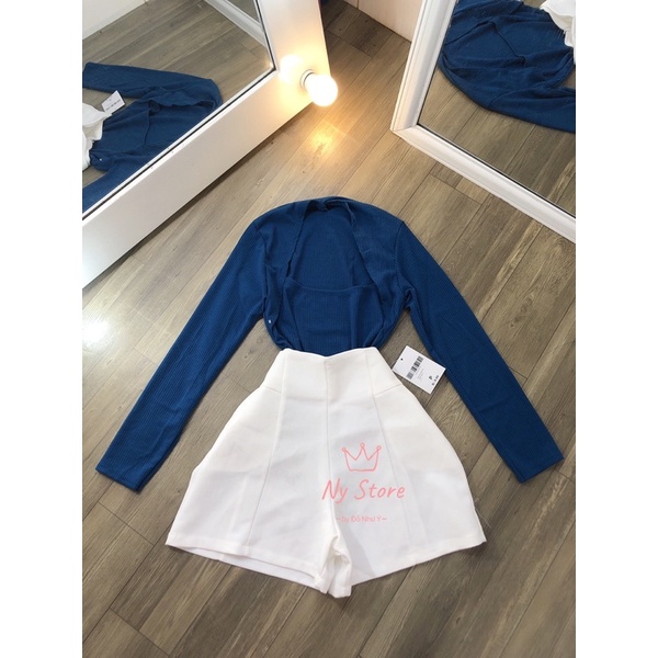 ÁO CỔ VUÔNG TAY DÀI