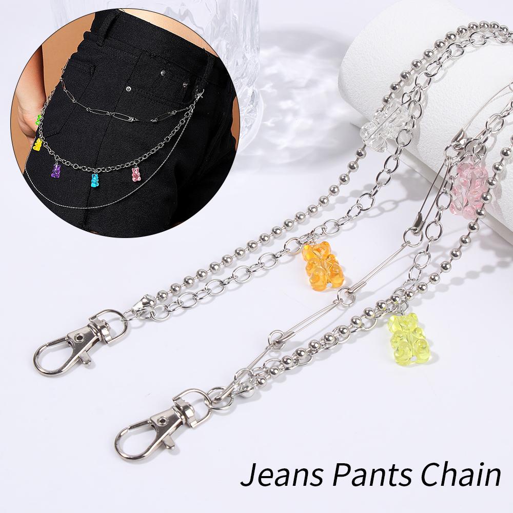 Dây Xích Đeo Thắt Lưng Quần Jean Phong Cách Hip Hop Cho Nam Và Nữ