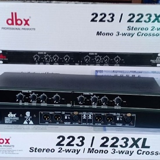 Phân Tần Số Âm Thanh CROSSOVER DBX 234XL - Hàng Mới Full Box Bảo Hành 12 Tháng