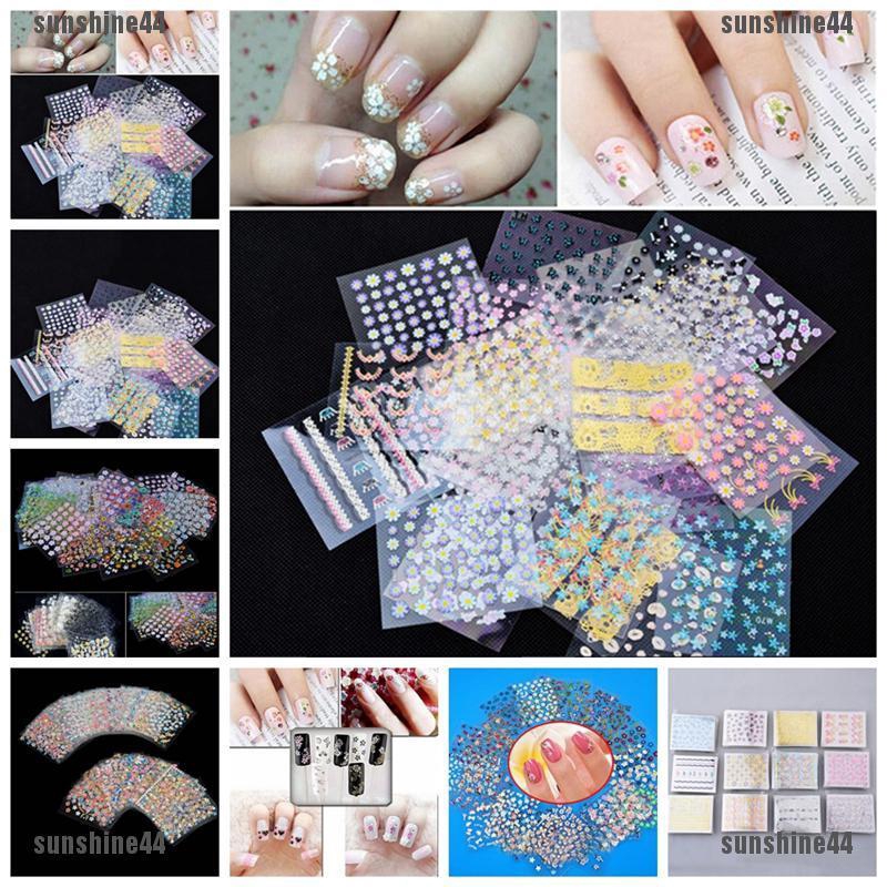 Fs Hình Dán 3D Trang Trí Móng Tay Nghệ Thuật