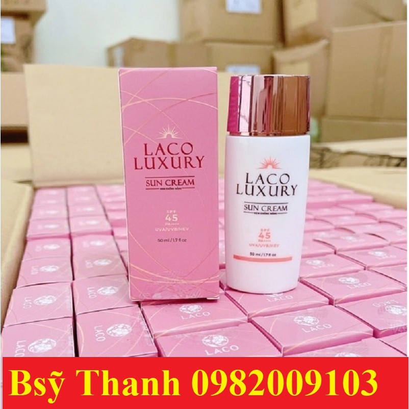 kem chống nắng laco luxury sun cream