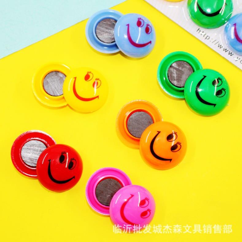 Nam châm dính bảng GALANO nam châm gắn bảng set 12 chiếc hình mặt cười đáng yêu SA-001373